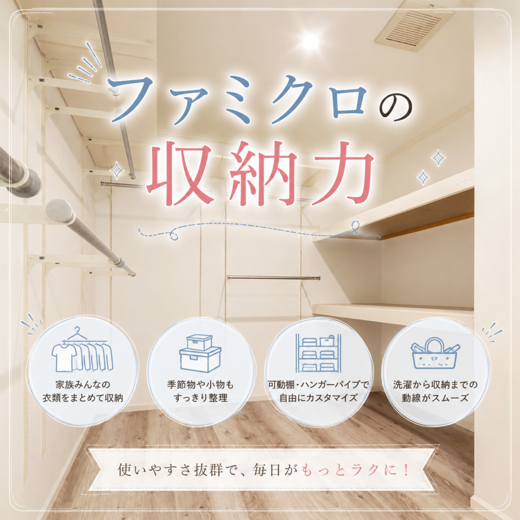 👕ファミリークローゼットって実際どう？