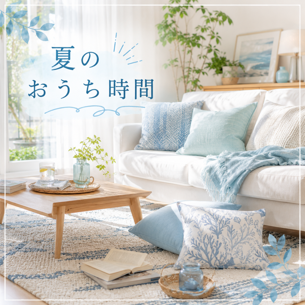 🌻夏のおうち時間を快適にするコツ🏡