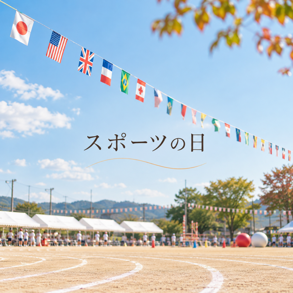 🏃今日はスポーツの日🎽