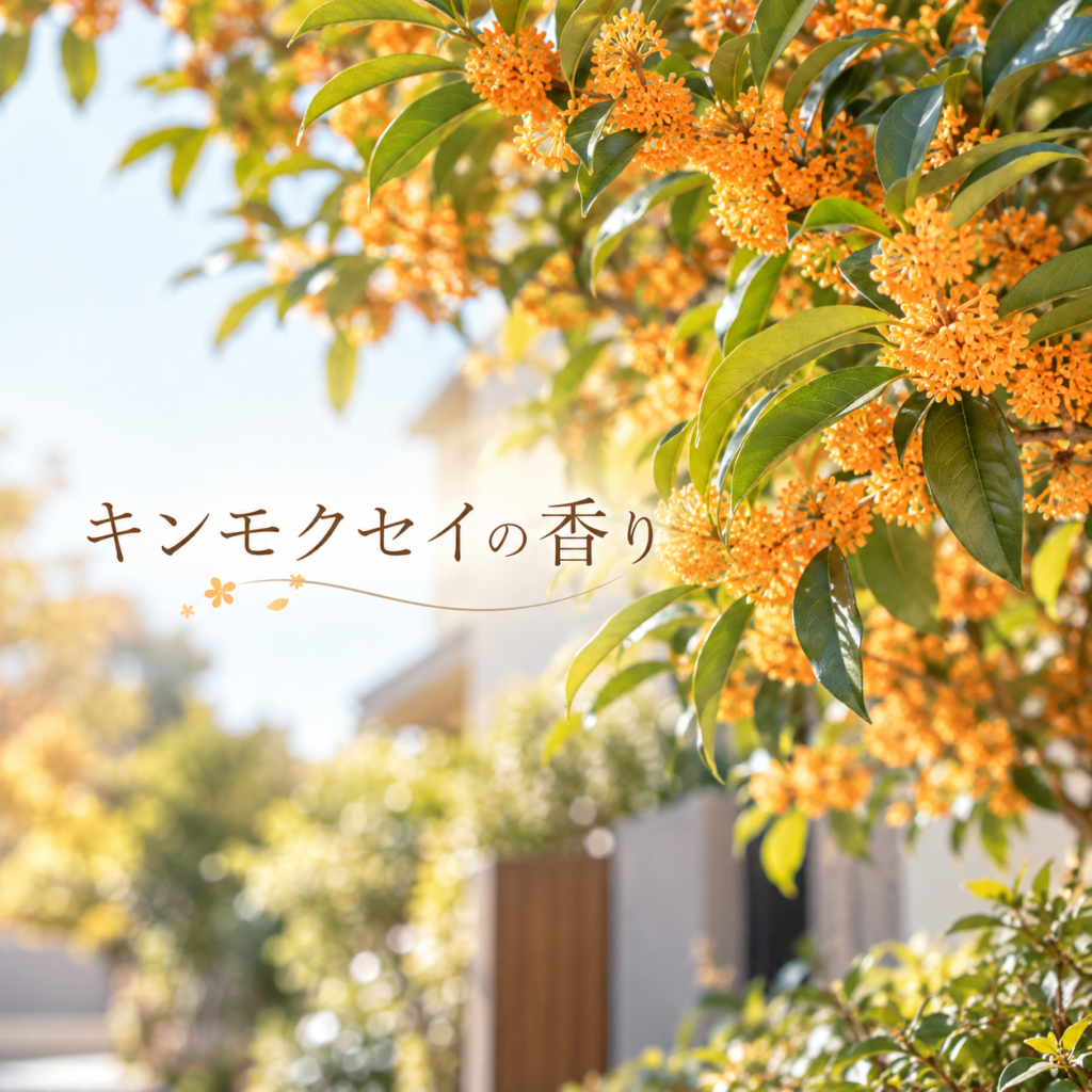 🌼金木犀の香りがすると秋を感じます🍂
