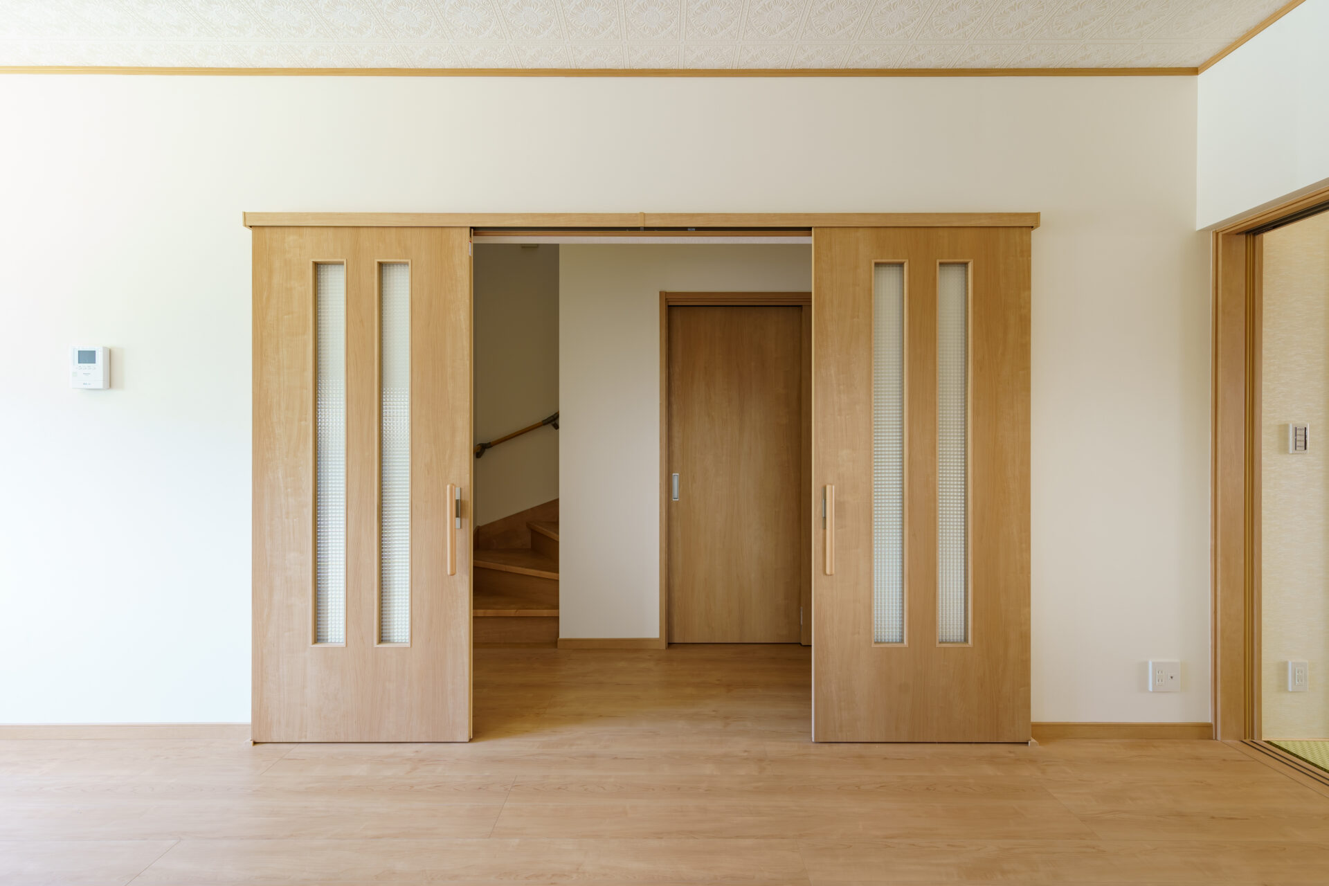 バリアフリー仕様のモダンな家