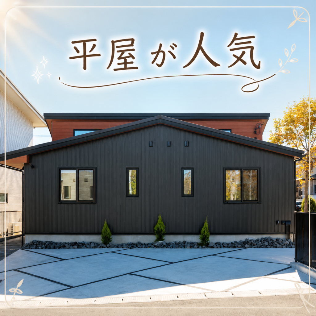 🏡平屋に向いている人ってどんな人？