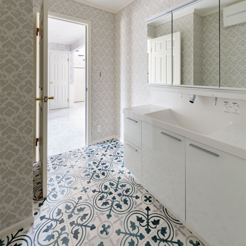 🌼クッションフロアで遊ぶ小さな空間♪