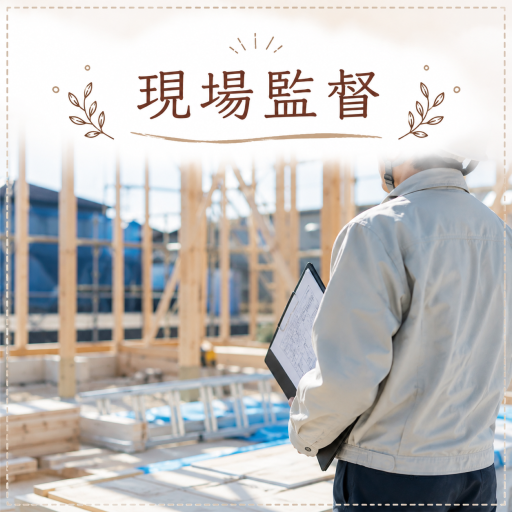 👷現場監督って何をしている人？🏡