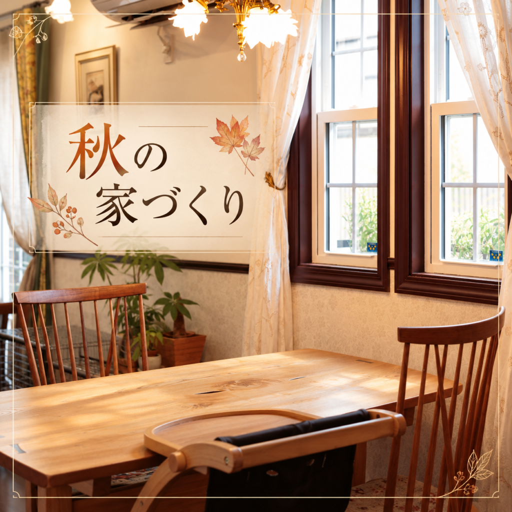 🍂秋は家づくりを始める人が多い季節🏡