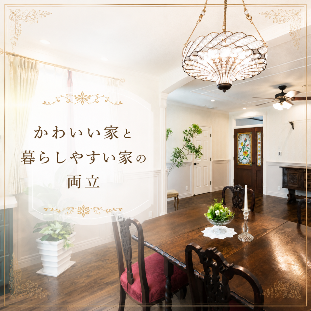 🏡かわいい家と暮らしやすい家は両立できる？🌿