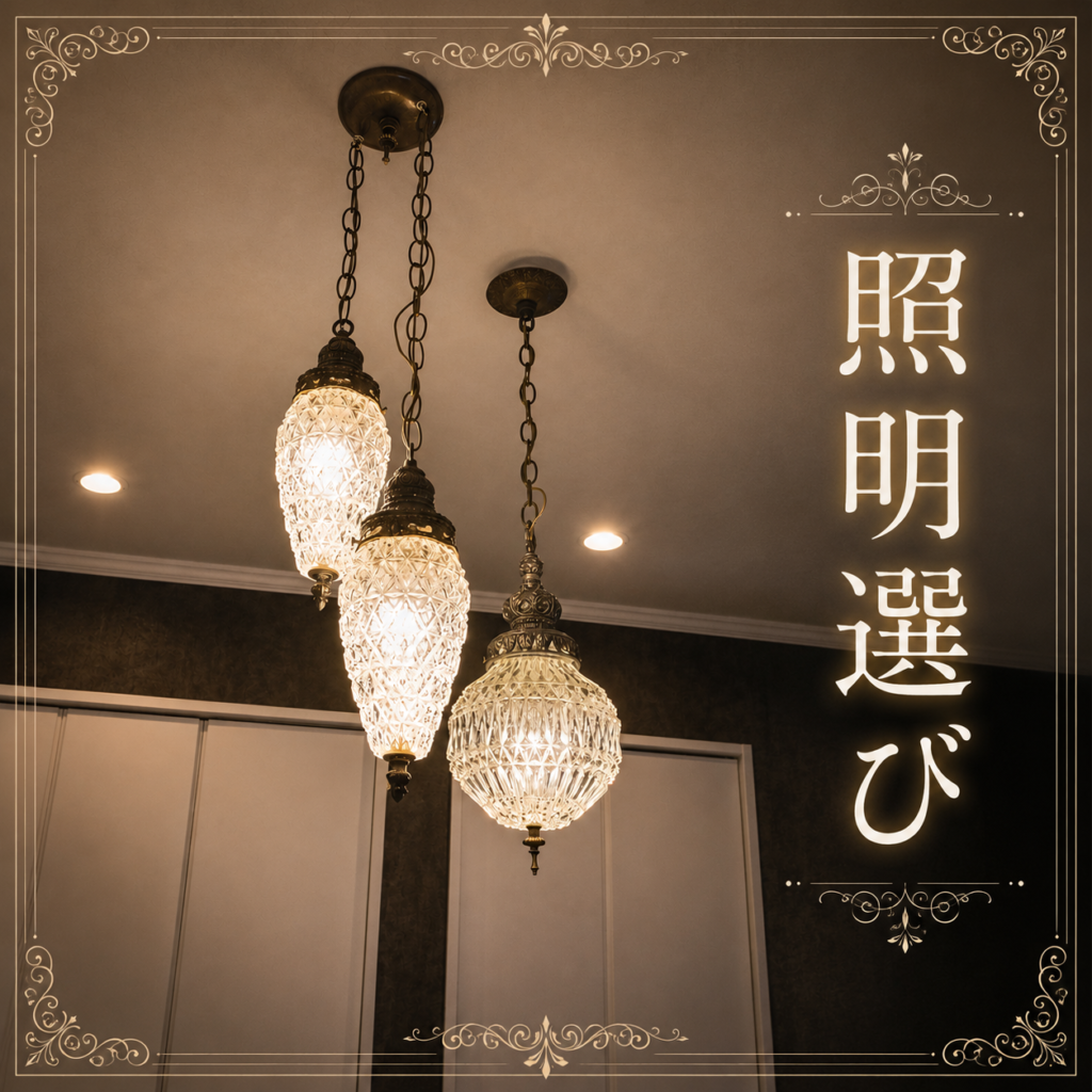 💡輸入住宅に合う照明選び