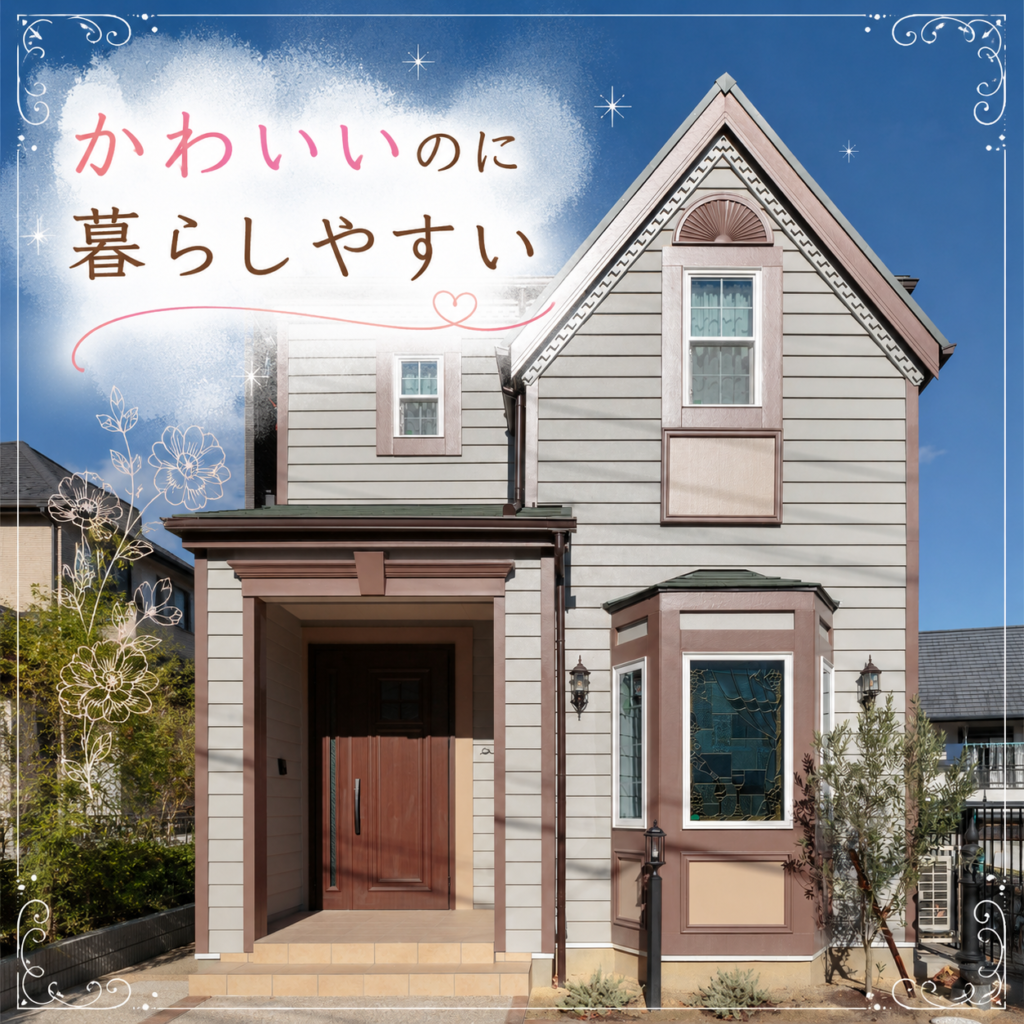 🏡かわいい家なのに暮らしやすい理由