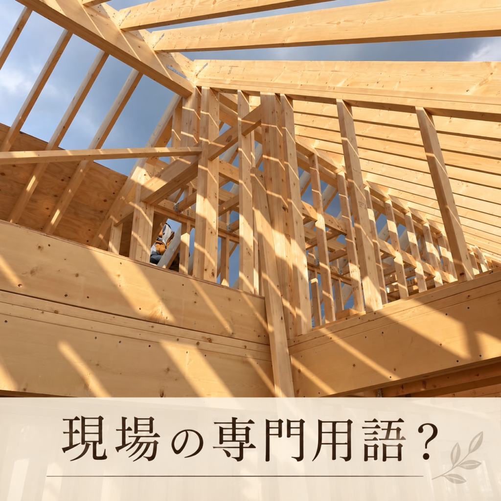 🔨現場でよく聞く専門用語