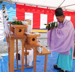 熱田区地鎮祭